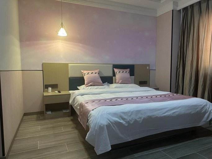 Bedroom 2, Shell Yangzhou Slender West Lake JianGYAng Pioneer Park Hotel, Yangzhou