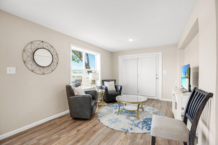 Living area 2, Amazing Decks, Sunsets & Lake Days, Camden