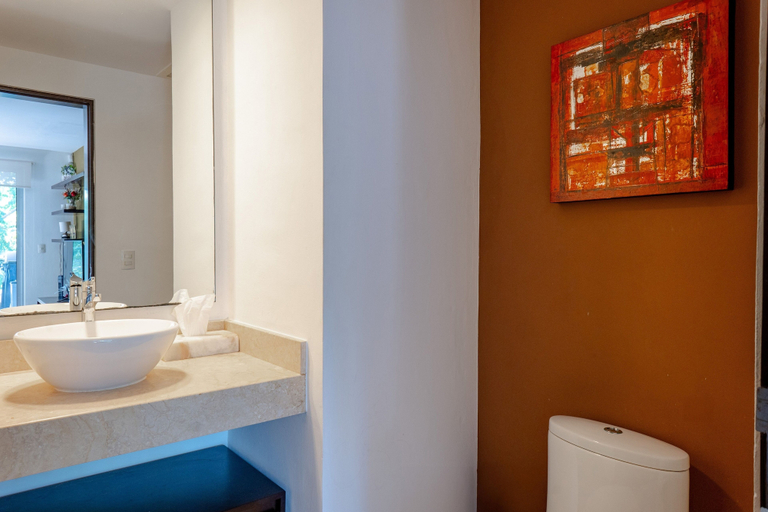 Bathroom, Del Viento Vaiven Penthouse 31 2 Bedroom Condo by RedAwning, Cozumel