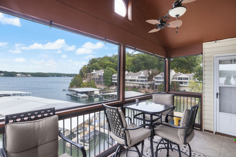 View from room 5, Poolside Condo With Amazing Lake Views & Design, Camden