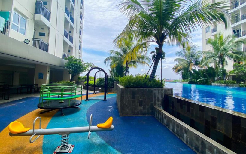Children's play area - outdoor, Cozy Bloom Studio Apartment Cinere Resort, Depok