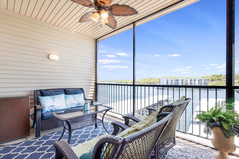 View from room 4, Amazing Main Channel Views With Screened Balcony, Camden