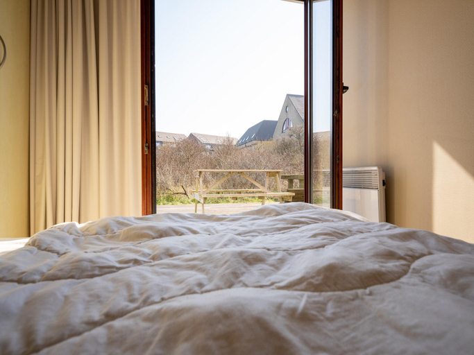 Bedroom 2, Apartment by Belgian Coast with Sun Terrace, West-Vlaanderen