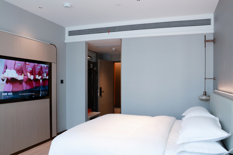 Bedroom 2, Echeng Hotel Tongcheng Passenger Station, Xianning