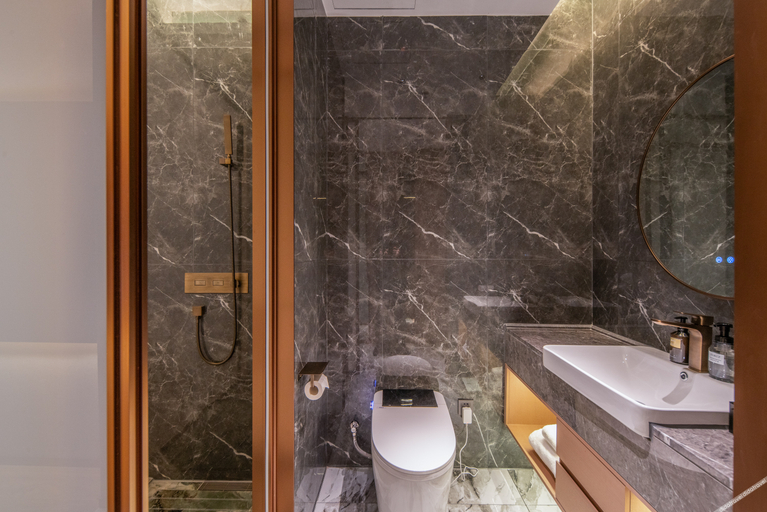 Bathroom 3, Rezen Suman Hotel Hangzhou Caanniao Headquarters, Hangzhou