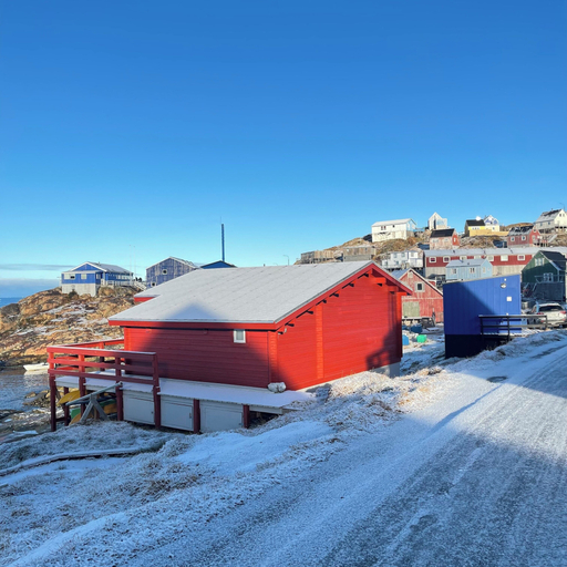 Front of property, Kayakhouse B-1787 Upernavik