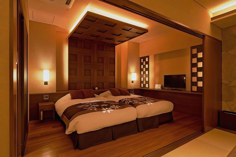 Bedroom 3, Tokachigawa Onsen Daiichi Hotel, Makubetsu
