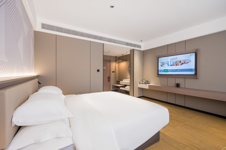 Bedroom 2, Borrman Hotel Jining Jiaxiang, Jining
