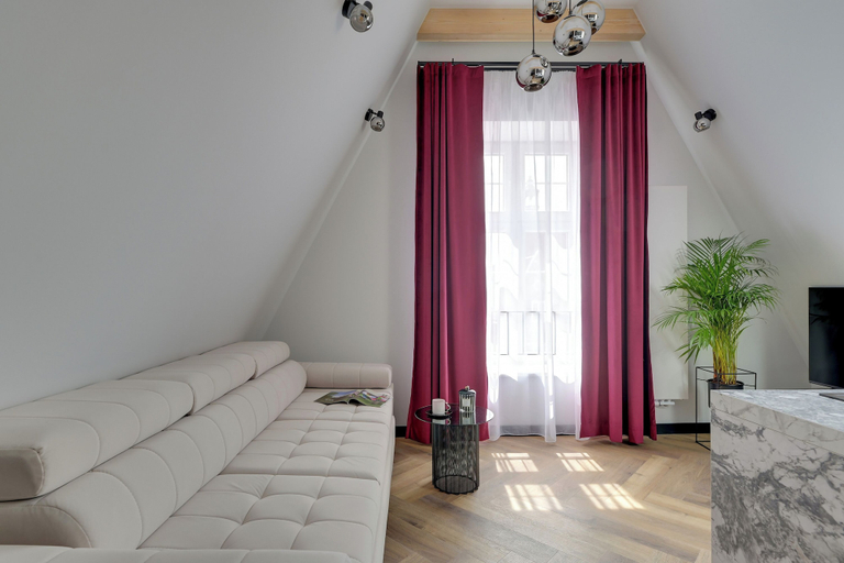 Living area 3, Old Town Chlebnicka Attic by Downtown Apartments, Gdańsk City