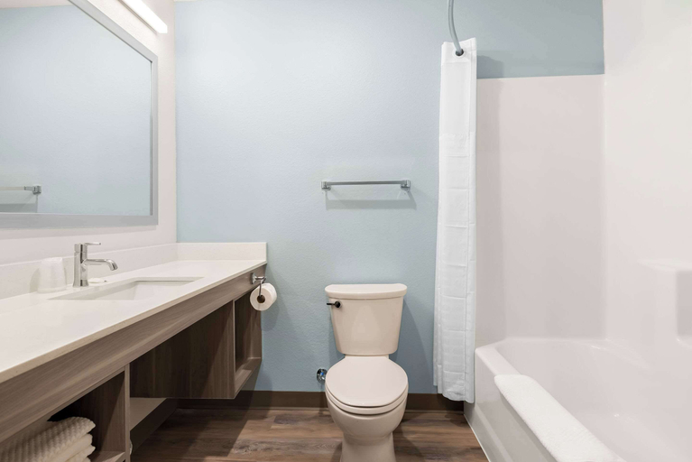 Bathroom 5, Woodspring Suites Savannah West Chatham Parkway, Chatham
