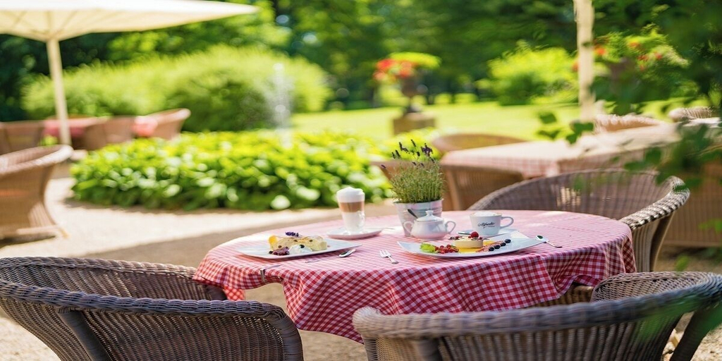 Terrace/patio 3, Pałac Łomnica, Jelenia Góra