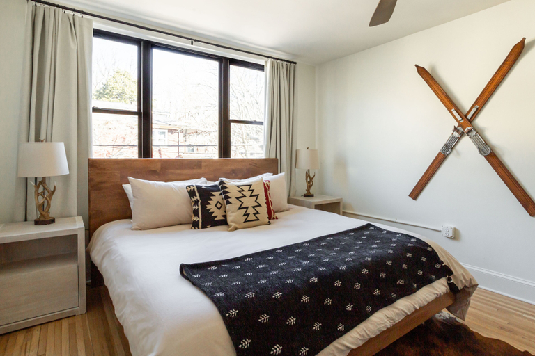 Bedroom 2, The Furman Building, Buncombe