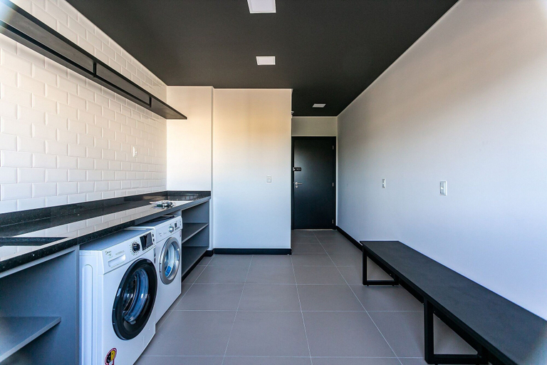 Interior 4, Studio c/ piscina no terraço 900m da praia STI102, Florianopolis