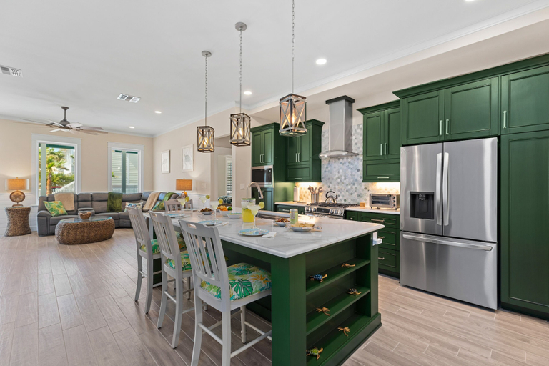 Private kitchen 2, Lucky Turtle - Private Marina Front Home With Pool 3 Bedroom Home by RedAwning, Cameron