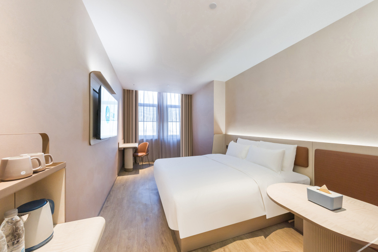 Bedroom 2, HanTing Hotel (Shanghai Cao'an Road Xietong Building), Shanghai