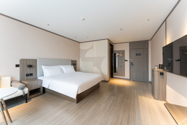 Bedroom 2, Hanting Hotel Shijiazhuang Wuji County, Shijiazhuang