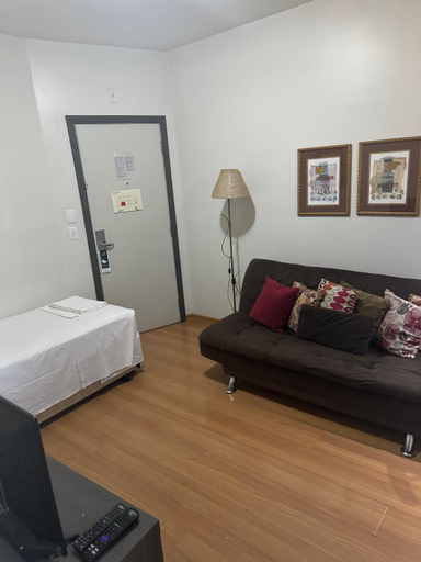 Bedroom 2, Apart-Hotel de Luxo em Lourdes, Belo Horizonte