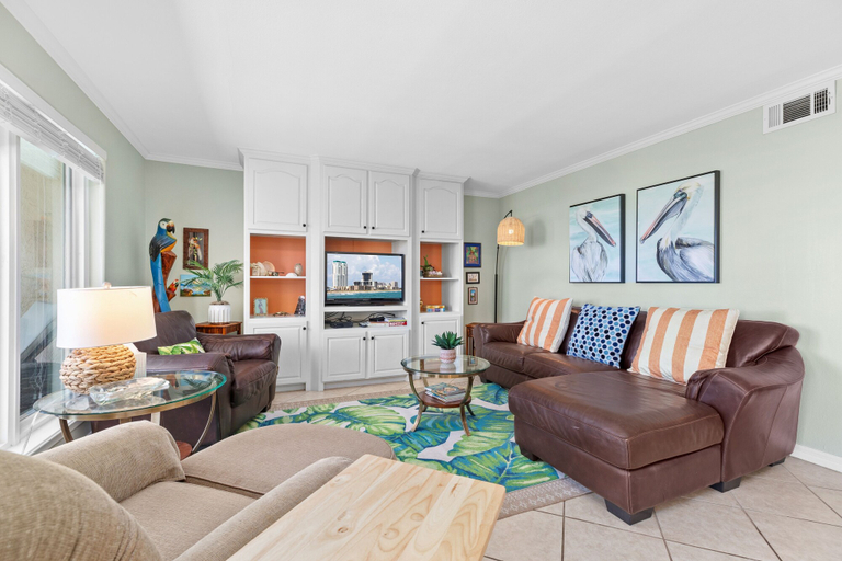 Living area 2, Beach House Unit #302 2 Bedroom Condo by RedAwning, Cameron