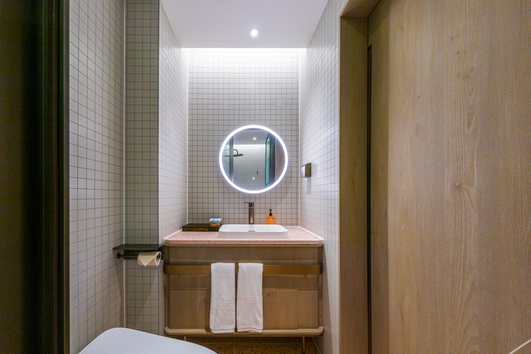 Bathroom 3, Orange Hotel Jiujiang Gongqingcheng Railway Station, Jiujiang