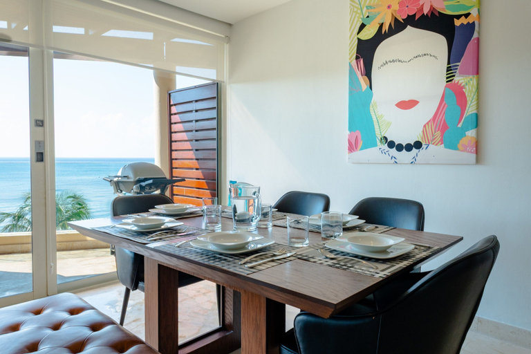 Dining 4, Elements Penthouse 23 3 Bedroom Condo by RedAwning, Cozumel