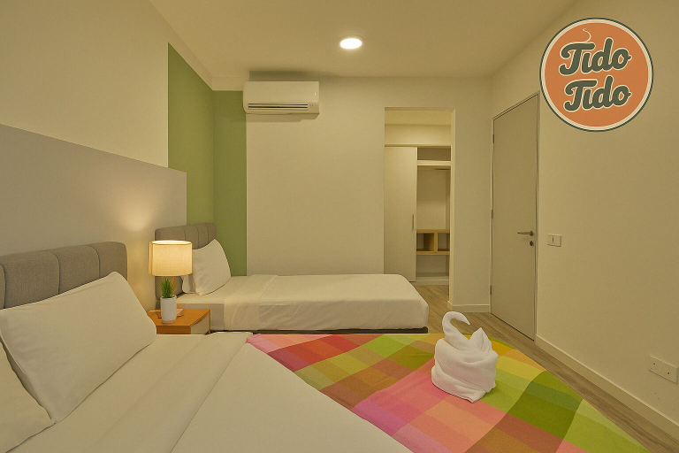 Bedroom 4, Millerz Square by Tido Tido, Kuala Lumpur
