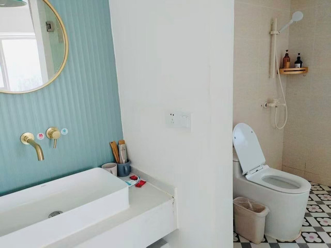 Bathroom, Chongqing Justom Serviced Apartment 7, Chongqing