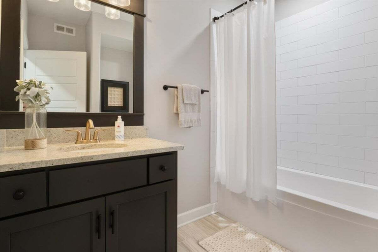 Bathroom 3, Accessible Lakeside Luxury at the 45mm w/ Private Dock, Sunset Views & More, Camden