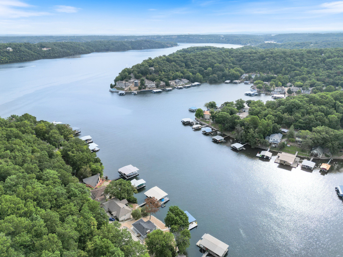Aerial view 4, Pet-friendly Home, Great Dock, Waterfront, Lake Views, Boat Slip, Camden