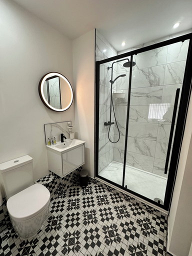 Bathroom 4, Rhode Lane Serviced Apartments, Somerset