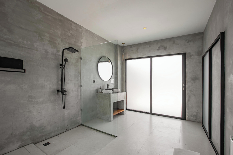 Bathroom 2, Villa MJ Modern 4BR with Pool & Rooftop, Badung