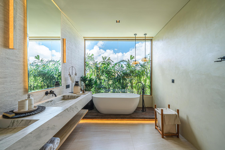Bathroom 5, Casa Alyce : Masterpiece 5BR Tropical Dream Villa in Umalas, Badung