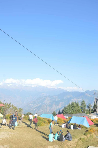 City view from property 5, DhaulaPir Adventure, Chamba