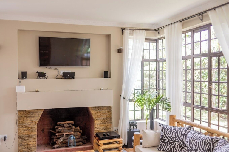 Fireplace, Lux Suites Enkarsis Bungalow Kisaju, Kajiado East