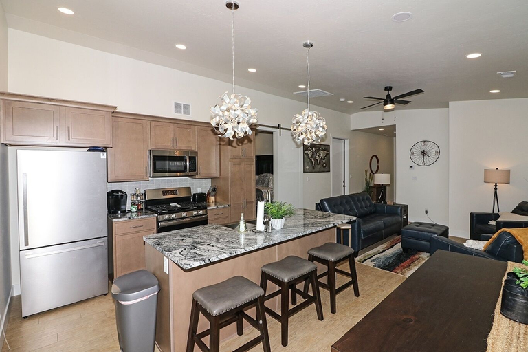 Private kitchen 3, Tranquil Modern Haven 2 Bedroom Home, Mesa