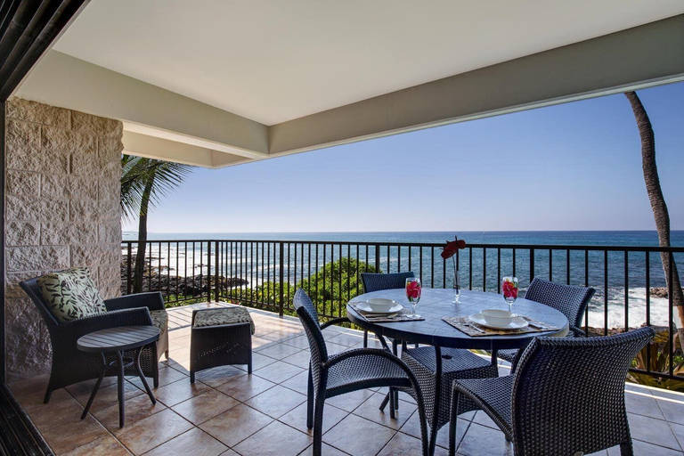 Outdoor dining 5, Direct Ocean Front Steps From the Beach Large Lanai - Vrkcv, Hawaii