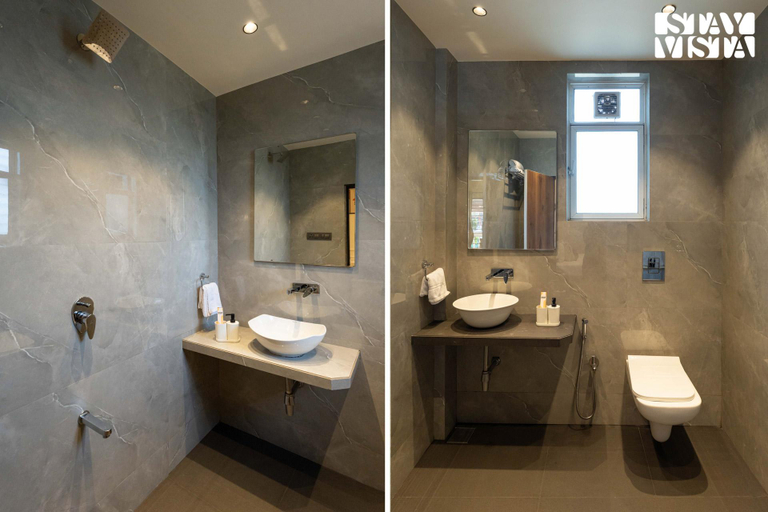 Bathroom 2, Sama Villa by VEO - Part of StayVista, Pune