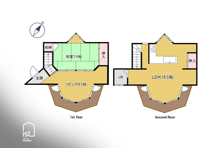Floor plans, Ultra Private Off Grid Island Villa Near the Beach Mandarin Farm Setting, Bizen