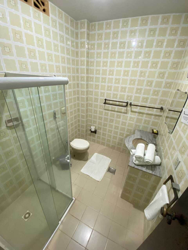 Bathroom, Hotel Fazenda Boa Esperança, Mendes
