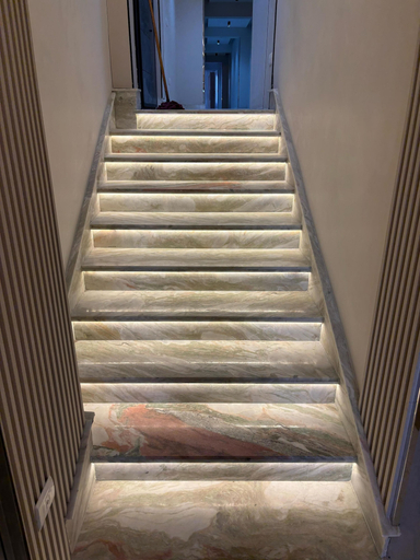 Staircase, ALSAWAH 5-Bedroom Duplex with Nile View  Zamalek, Zamalik