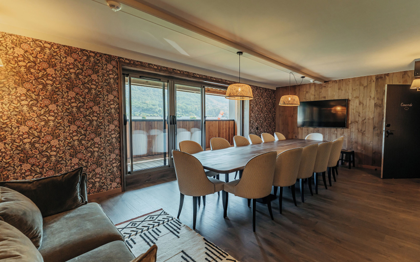 Shared kitchen 2, La Tour de Contrôle - hôtel autonome, Savoie