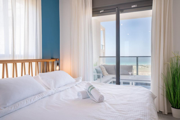 Bedroom 3, Stylish Seaside Escape with Balcony