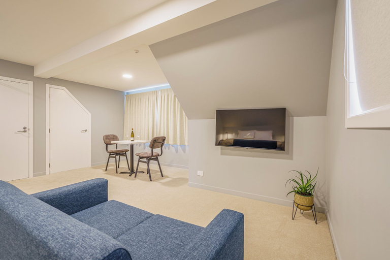 Living area 5, Woolshed Suites, Mackenzie