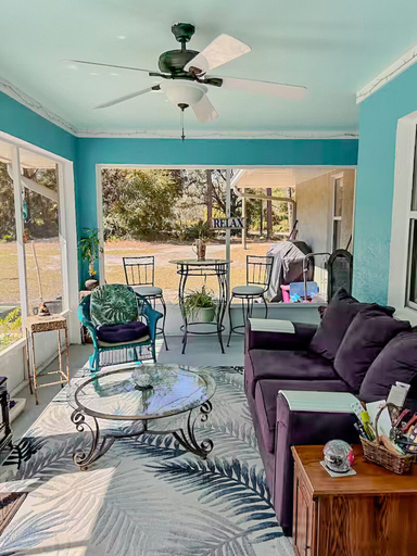 Living area 3, Private Room at Crystal River Retreat with Salt Water Pool, Citrus