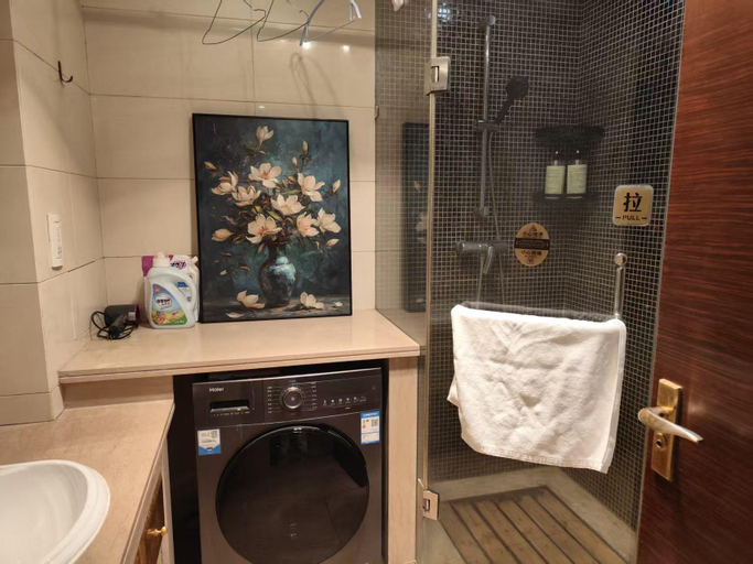 Bathroom, Beijing World City Elegant Service Apartment , Beijing