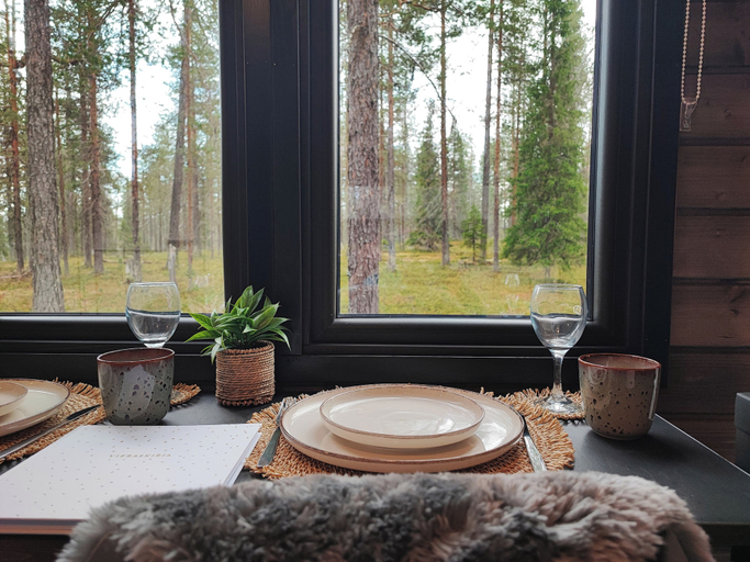 Living area 2, Borealis, Lapland