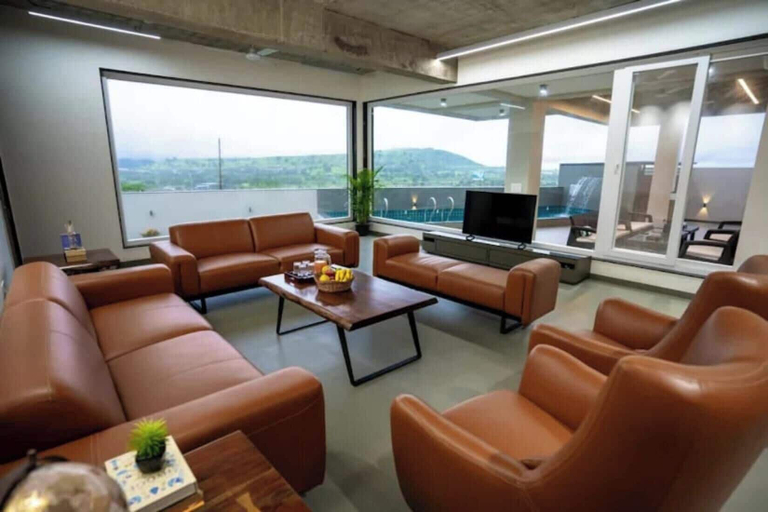Living area 3, Amber Villa By Spandan Holiday Homes, Nashik