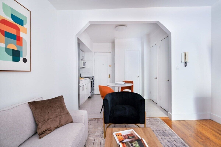 Living area 3, 444 Midtown Apartments, New York