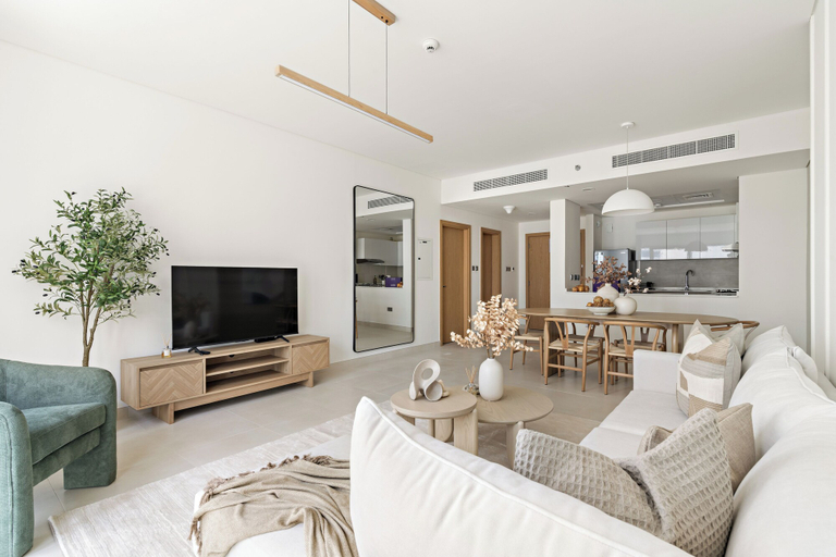 Living area 3, Silkhaus Radiant Viewz 1, Abu Dhabi City