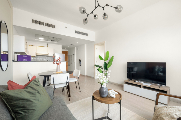 Living area 2, Silkhaus Marina Bay By Damac, Abu Dhabi City