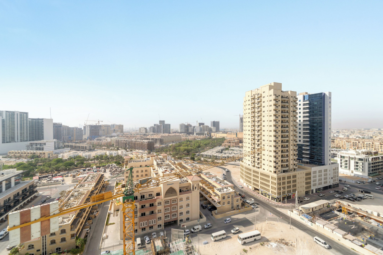 Balcony view 2, Silkhaus Binghatti Tulip, Dubai